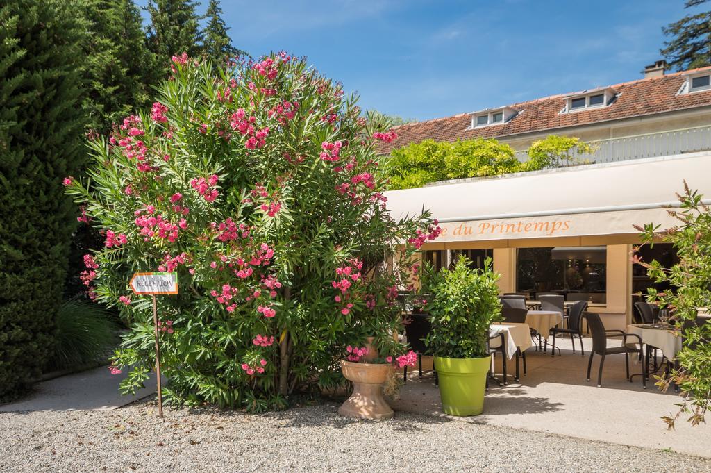 Logis Le Printemps Hotel Restaurant - Montélimar Eksteriør bilde